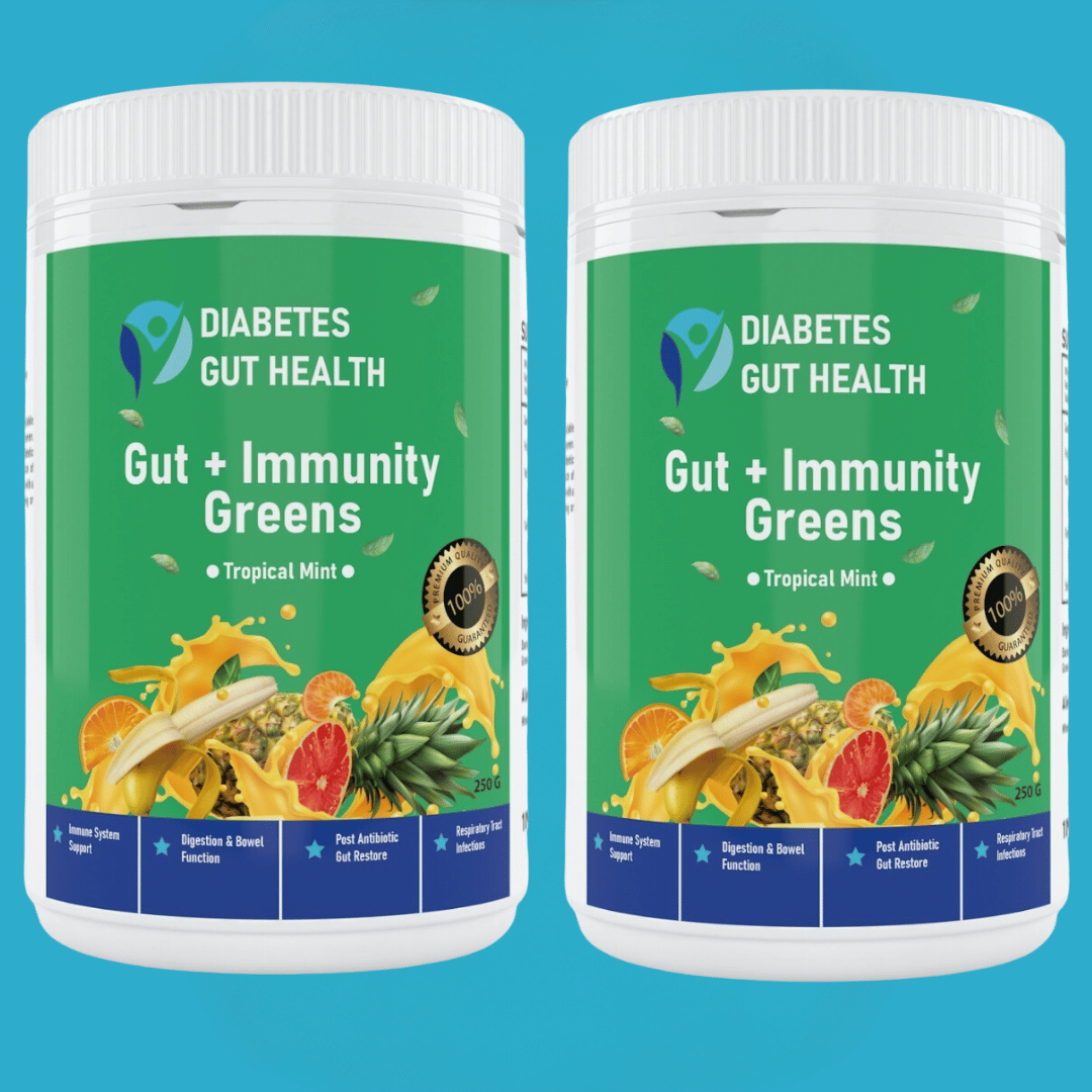 Diabetes Gut Health & Immunity - Greens Twin Pack